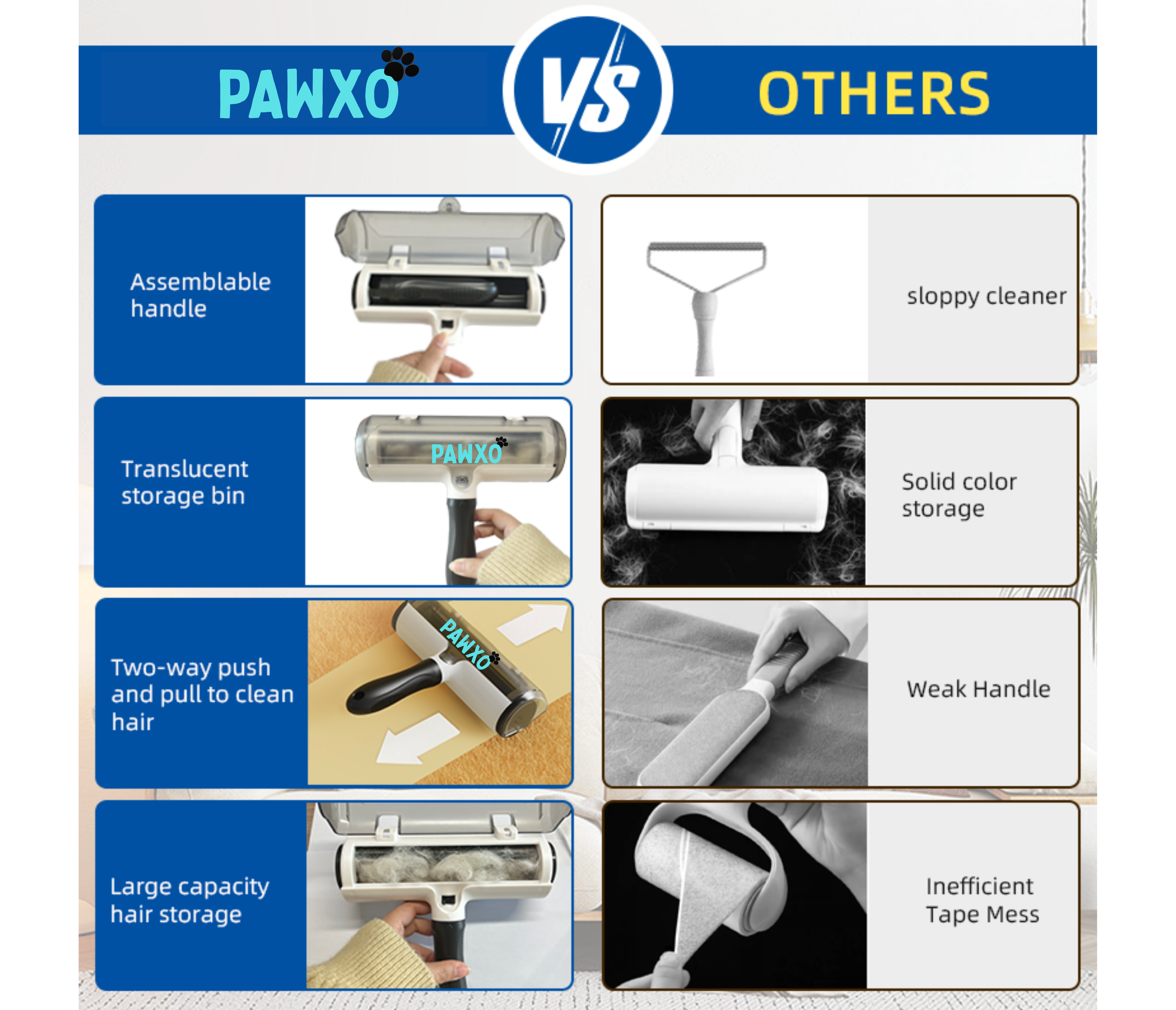 Pet Hair Remover Roller